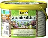 Tetra Complete Substrate - nährstoffreicher Bodengrund mit Langzeit-Dünger für gesunde Pflanzen, zur Neueinrichtung des Aquariums (Substratschicht unter dem Kies), 5 kg E