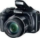 Canon PowerShot SX540 HS Digitalkamera (20,3 MPCMOS-Sensor, 50-Fach Ultrazoom, 100-fach ZoomPlus, WiFi, Full HD) schw