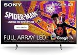 Sony BRAVIA XR, XR-50X90S, 50 Zoll Fernseher, Full Array LED, 4K HDR 120Hz, Google TV, Smart TV, Works with Alexa, mit exklusiven PS5-Features, HDMI 2.1, Gaming-Menü mit ALLM + VRR, 24 + 12M G