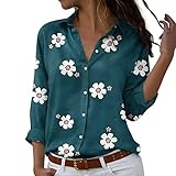 XTBFOOJ Blusenshirt Tunika Kinder Mittelalter Bluse Rose Braune Oberteile Hemdblusen Große Größen Spitzen Tops Blusenkleid Tunikashirt Kurzarm Bluse Weiß MäNner Oberteile Stylisch Hemdb