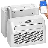 Sichler Haushaltsgeräte Klimaanlage Wohnwagen: Mobile Split-Klimaanlage, Entfeuchterfunktion, WLAN & App, 5.000 BTU/h (Wohnmobil, Mini Split, PCs)