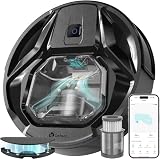 LEFANT M320 Saugroboter mit Wischfunktion 3 in 1, 6.000Pa Staubsauger Roboter mit Präzise-Entfernungs-Navigation, Sichtbar 800ML Staubbehälter, 240Mins, WLAN/App, Ideal für Tierhaare, Tepp