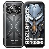 DOOGEE S118 Outdoor Handy Ohne Vertrag Android 14-10800mAh, 32GB RAM+512GB ROM/TF 2TB Octa-Core Outdoor Smartphone, 6.6” FHD+ baustellenhandy, 50MP AI Kamera Rugged Smartphone, IP68/NFC/Face ID/GPS