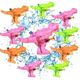 Morlight 10 Stück Wasserpistole Spielzeug Klein, Wasserpistolen Set, Wassergewehr für Erwachsene Kinder für Kinder Erwachsene WaterBlaster Soaker Spielzeug für Garten Schwimmbad S