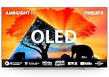 Philips Ambilight 65OLED759 4K OLED Smart TV - 65-Zoll Display mit P5 AI Perfect Picture Ultra HD, Titan OS, Dolby Vision und Dolby Atmos, Funktioniert mit Alexa und Google Sp