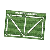 harayaa Fußballmatte für Das Jugendtraining, 80 Cmx120