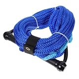 LIOOBO Seil für Wasserski Wassersportzubehör Bootsseil mit Griff Wasserski-Seil handhaben Abschleppseil Geschirr Wassersport Seil Abschlepprohre schleppbares Seil Nylon Zufällige Farb