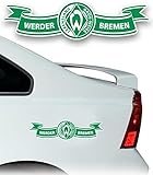 AUTO AUFKLEBER STICKER SV WERDER BREMEN B
