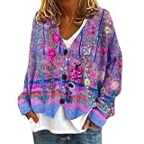 Blauer Hoodie Damen Damenpullover Ugly Christmas Sweater Herbstmode Damen Weihnachtspullover Lustig Weisser Wollpullover Damen Damen Langarm Strickpullover Sommer Sale D