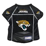 Littlearth Unisex-Erwachsene NFL Jacksonville Jaguars Basic Haustier-Trikot, Teamfarbe, Größe L (320134-JAGR-L)