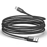 ANMIEL Ultralanges Micro-USB-Kabel 5M, Android-Schnellladekabel, geflochtenes USB-Ladekabel, geeignet für Samsung Galaxy S6/S7,Xbox One S/X, PS4/PS4 Pro/PS4 Slim Controller,Nexus,Sony Handys usw