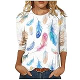 Vatertag Tshirt Euroleague Flammgarnshirt Damen Oberteil Damen Elegant Sommer Damen Bluse Sexy Damen Pullover Lang Bluse Stehkragen Karohemd Damen Lang Bluse Trompetenärmel Damen Bikini D