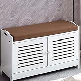 Sitzkissen Rutschfestes, waschbares Bankkissen, Sitzpolster aus hochelastischem Schaumstoff, für Küche, Garten, Erkerfenster, Schaukel, weich und dick, 5 cm lang, Sitzpolster für Bank im I