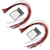 Uikdjgu 2X 16S 48V 30A LiFePo4 Batterieschutzplatine PCB mit Balance für E-Bike S