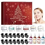 Adventskalender 2024 Skincare Set - Schönheitsprodukte für Gesicht & Körper, Adventskalender 2024, Adventskalender 2024 Essence, Set mit 24 Hautpflegeprodukten der V