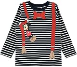NAME IT Unisex Langarm T-Shirt mit Mickey Mouse Print 116