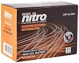 NITRO YTZ14S -N- Batteries, Schwarz (Preis inkl. EUR 7,50 Pfand), 100