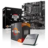 Memory PC Aufrüst-Kit Bundle Ryzen 7 5800X 8X 3.8 GHz Prozessor, 32 GB DDR4, A520M Pro Mainboard (Komplett fertig zusammengebaut inkl. Bios Update und Funktionskontrolle)