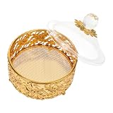 AUTSUPPL Box Obstkiste Bonbonglas Mit Deckel Bonbonbehälter Dekorative Bonbon Aufbewahrungsbehälter Trockenobstb