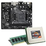 AMD Ryzen 7 5700G / ASRock B550M-HDV Mainboard Bundle / 16GB | CSL PC Aufrüstkit | AMD Ryzen 7 5700G 8X 3800 MHz, 16GB DDR4-RAM, GigLAN, 2X M.2 Port, USB 3.2 Gen1 | Aufrüstset | PC Tuning