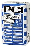 PCI Nanofug Variabler Flexfugenmörtel 15 kg - 20 weiß - Innen, Außen, Boden oder Wand - Für alle Fugenb