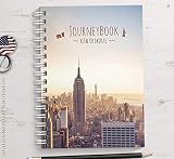 Kipitan Reisetagebuch USA/Amerika OSTküste zum selberschreiben oder als Abschiedsgeschenk - DIN A5 mit animierenden Aufgaben und Challenges und Reise-Z