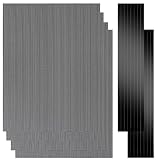 YSSHUI 4 Stück 400 x 300 mm DIY PC Gehäuse Staubgitterfilter PVC Staubdichte Netzfilterabdeckung mit Magnetstreifen für Computer PC G