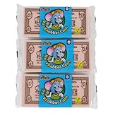 Küchle Knabber-Cash Geldscheine 4-farbig | 3er Pack (3 x 20g) | Esspapier | Essoblaten mit Süßungsmittel | Veg