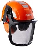 Stihl Unisex Kinder Helmset Spielzeughelm, Orange, Einheitsgröß