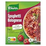 Knorr Fix Würzmischung Spaghetti Bolognese für ein leckeres Nudelgericht mit natürlichen Zutaten 40 g
