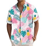 Generisch Kurzarmhemd 20Er Jahre Kostüm Herren Piratenkostüm Herren Festival Outfit Herren Freizeithemden für Herren Piratenkostüm Herren Arzt Kostüm Herren Herren Kostüm Fasching Rosa L