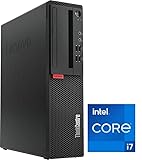 Lenovo - Schneller PC mit Intel Core i7 6700 - Desktop Computer + Silent Rechner für Büro & Home Office mit 4 GHZ - 32 GB - 1000 GB SSD - USB3.0 - WLAN - inkl Windows 11 Pro und Office 2010 | 7863