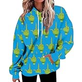 Weihnachtspullover Damen, Pullover Damen Weihnachtspulli Damen Norweger Pullover Damen Weihnachts Hoodie Sexy Oberteil Damen Hässlicher Weihnachtspullover Klamotten Damen (A10,XL)