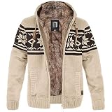 bw-online-shop Norweger Strickjacke Taylor beige - 4XL