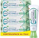Sensodyne ProSchmelz Tägliche Zahnpasta, 4x 75ml, Zahncreme, Fortschrittlicher Zahnschmelzschutz - Stärkt, schützt, schmeck