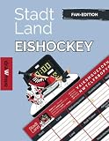 Stadt Land Eishockey: Fan-Edition Quiz Geschenk für Eishockeyfans: Spieleblock mit 35 Blatt Din-A4 (Seiten zum Ausschneiden)