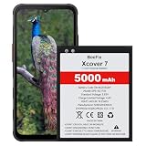 Beefix Akku für Samsung Galaxy Xcover 7(SM-G556B), 5000mAh Hochkapazitäts-Ersatzakku für Galaxy Xcover 7 (EB-BG556GBY) mit professionellen Reparaturwerkzeug