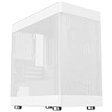 Itek Case PROMESH 35W – Gaming Office Mini Tower mATX, Typ-C, 2xUSB3, 3 Seiten MESH, White E