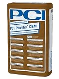 PCI Pavifix CEM 42 x 25 kg Grau Zement-Pflasterfugenmörtel für Natursteinpflaster Naturstein Betonwerkstein Fugenmörtel Sik