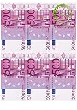 '500 Euro' Tortenaufleger,Geburtstag, … Deckopap