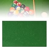 Billardtuch mit 2,1 m/2,4 m/2,7 m/3,4 m – Billardtisch aus Filz für Indoor-Sportspieltisch – Snooker-Tischdecke in 4 Farben zur Ausw