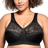 Glamorise Damen 1000 Full Coverage Bra, Schwarz, 95E EU