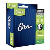 Elixir Saiten Phosphor 3er-Pack Light (.010-.046)
