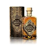 Michi Palma | The Great Oriental Golden-Cardamom-Saffron (1 x 0.5 l) | Premium Spirituose auf Gin-Basis | Mit 23 Karat reinem Blattgold und edler Geschenkverpackung | Goldene Gin-Geschenk
