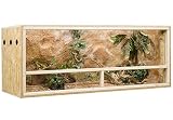 OSB Terrarium, Holzterrarium 150x60x60 cm mit Seitenbelüftung
