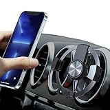YIEDDE Handyhalterung Auto runde lüftung für Runde lüftungen Kratzschutz KFZ Handy Halterung für Mercedes-Benz A/B/C/E/S Mini FIAT 500 Ibiza Mini Cooper Accessoires,Mercedes B