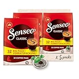 Senseo Pads Classic - Kaffee RA-zertifiziert - 5 Vorratspackungen x 32 Kaffeep