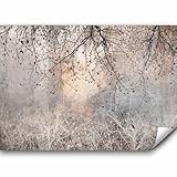 murando - Vlies Fototapete Abstrakt 350x256 cm - Foto Tapete Schlafzimmer Wohnzimmer Moderne Vliestapete XXL Wandtapete Motivtapeten Bildtapete 3d Effekt Wand Dekoration - Bäume Natur b-C-10084
