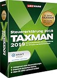 Lexware Taxman 2019 für das Steuerjahr 2018|Minibox|Übersichtliche Steuererklärungs-Software für Arbeitnehmer, Familien, Studenten und im Ausland Beschäftig