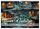 Gamer Nostalgie (Wandkalender 2025 DIN A3 quer), CALVENDO Monatsk
